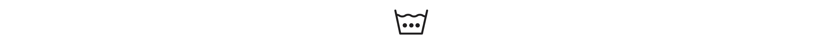 Machine wash warm/hot: 50°C or 120°F icon