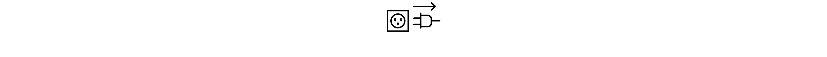 A plug and outlet
