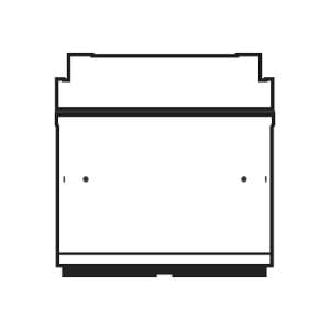 Oven hidden bake tray