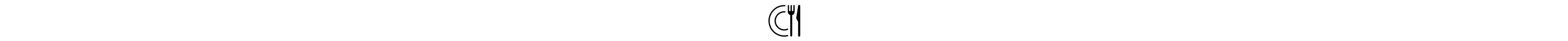Plate, fork, knife icon
