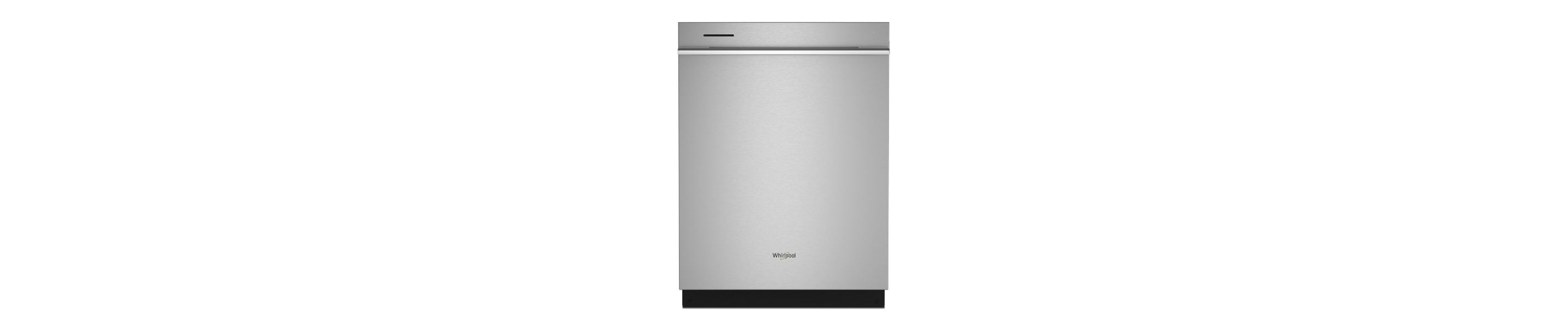 A Whirlpool® built-in dishwasher.