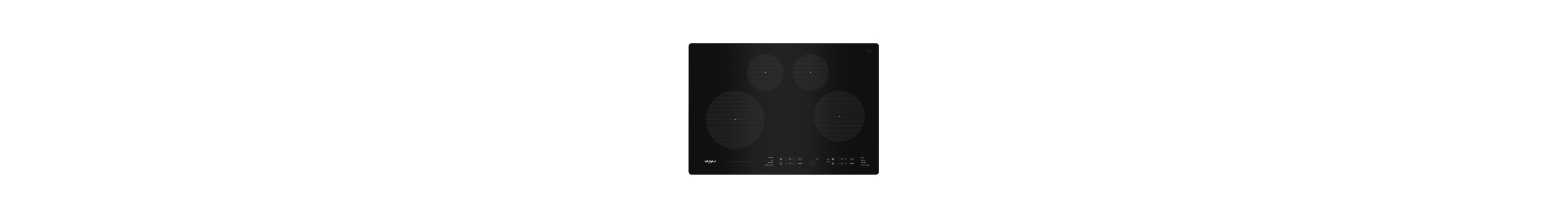 Whirlpool® induction cooktop