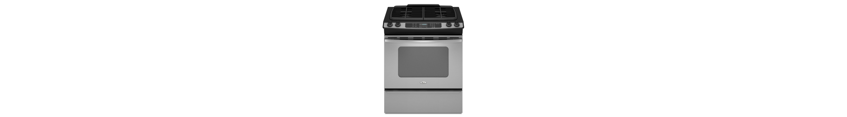 Whirlpool® slide-in range