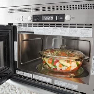 Rv microwave vent top