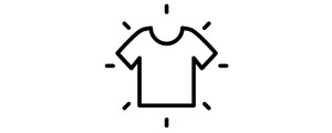 Clean T-shirt icon