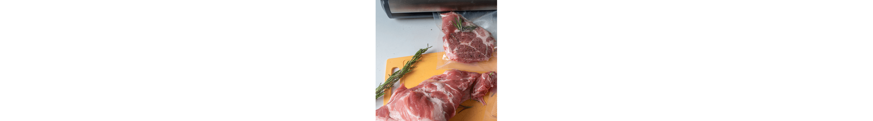 Meat in baggies
