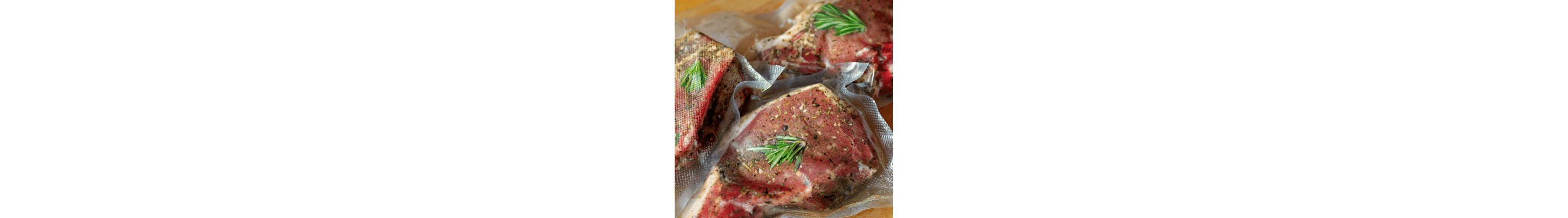 Meat in baggies