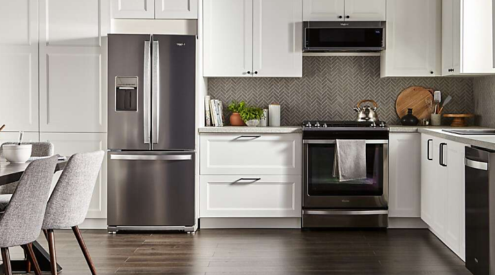 Stainless Steel vs. White vs. Black Appliances Whirlpool