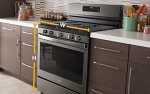 Whirlpool designer style stove discount
