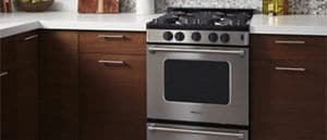Wide oven range sale