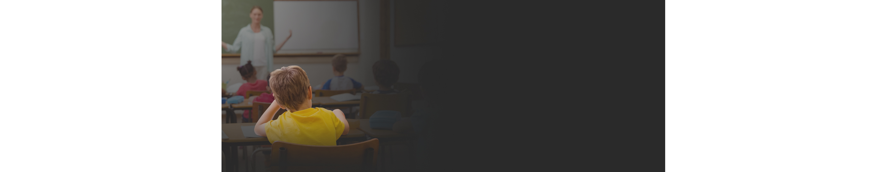 Children in a classroom