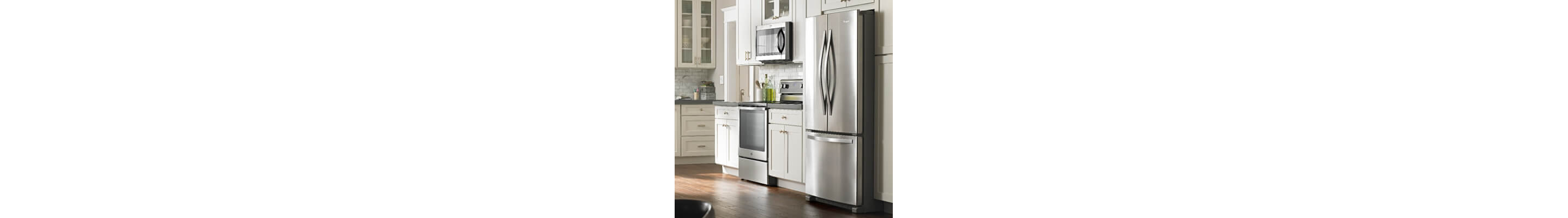 A sleek, Whirlpool® Side-by-side Refrigerator