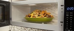 Whirlpool microwave online not heating food