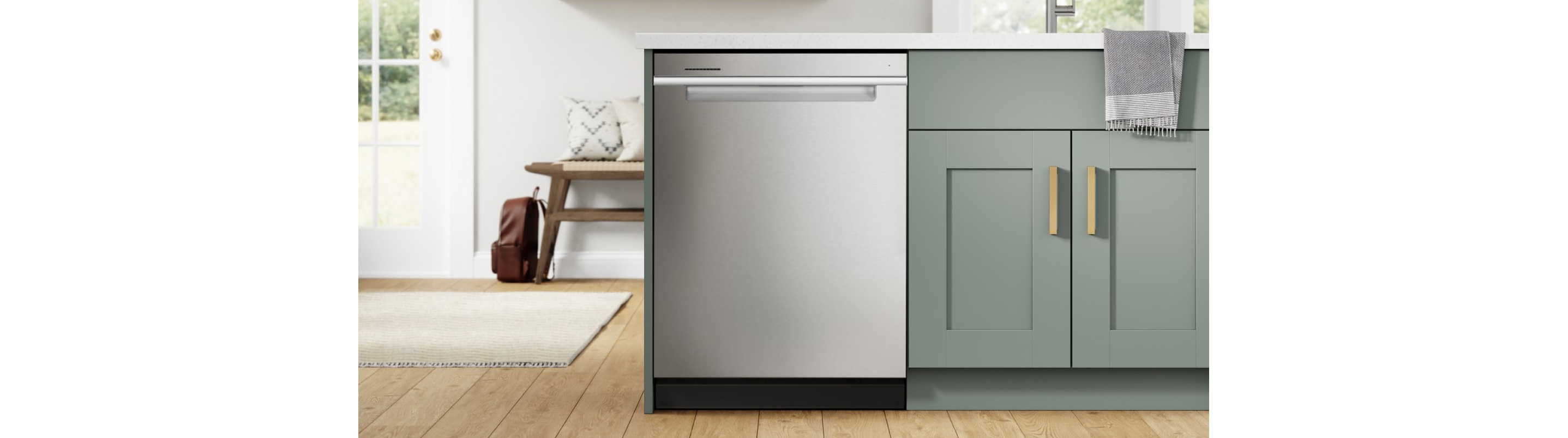 Click to explore dishwashers by finish