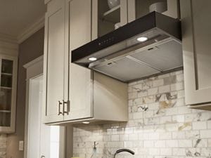 Modern under sale cabinet range hood