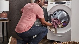 Ductless washer dryer top