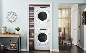 Size of washing machine with dryer online