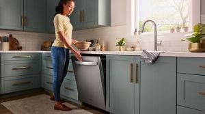 Decibel rating on dishwashers top