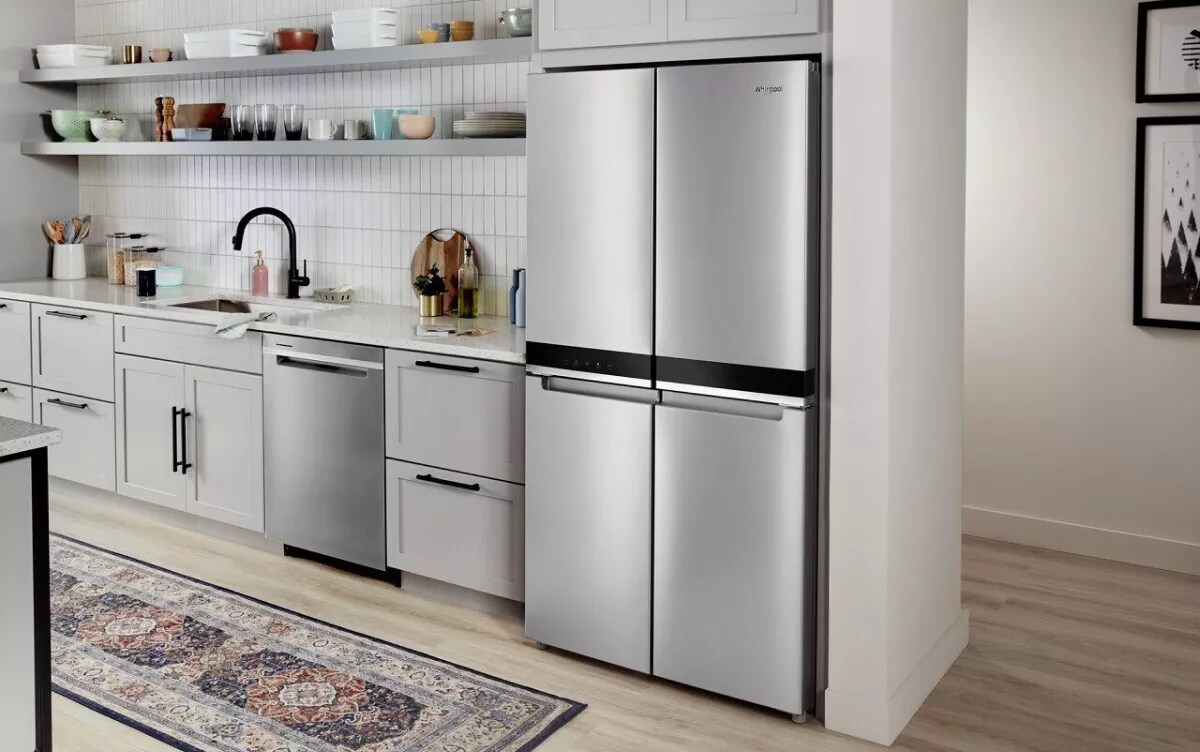 Whirlpool countertop outlet refrigerator