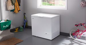 Small deep sales freezer lowes