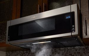 Whirlpool slim microwave hood combination best sale
