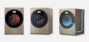 All in one store gas washer dryer