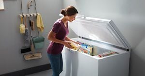 Freezer keeps shop opening