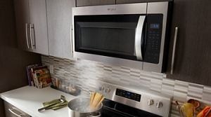 Over oven shop fan