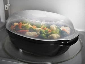 microwave cooking plate
