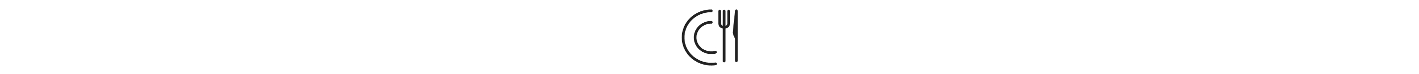 A plate and utensils icon