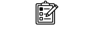 Icon of a checklist