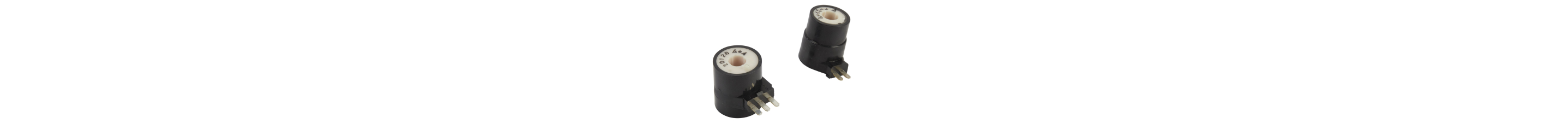 Gas valve solenoid coils