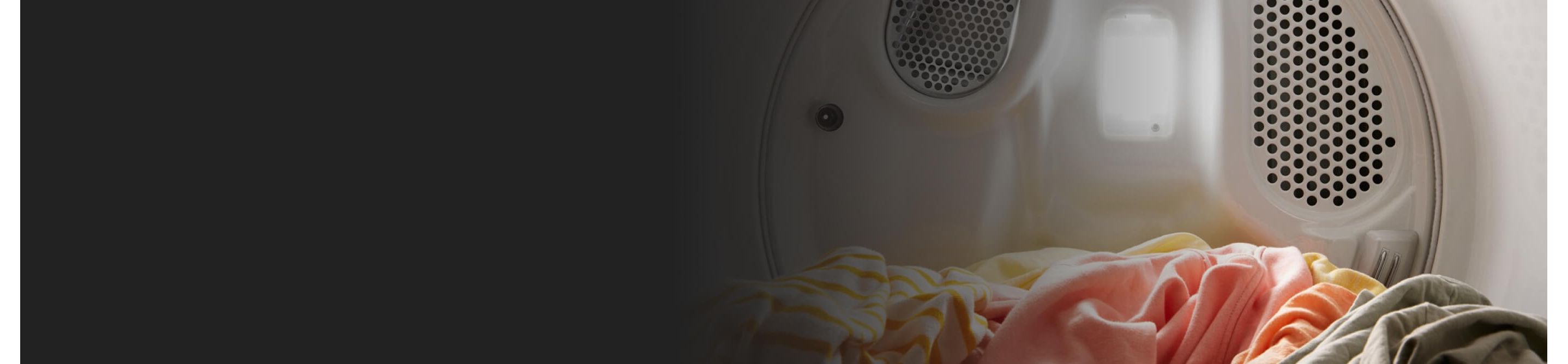 Clothes in a dryer
