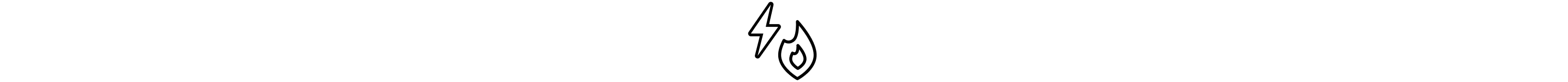 Electric and gas icon