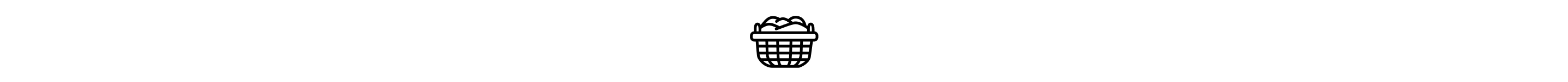 Laundry basket icon