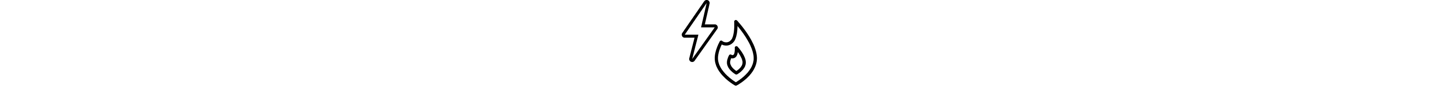 Electric and gas icon