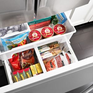 Whirlpool bottom freezer door stuck cheap