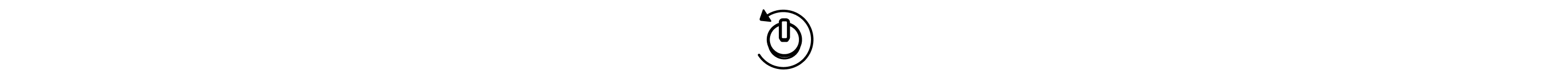 Thermostat knob rotating icon
