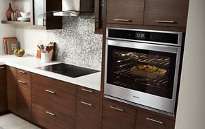 Electric oven smoking hot sale