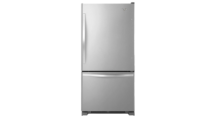 A Whirlpool® Bottom Freezer Refrigerator