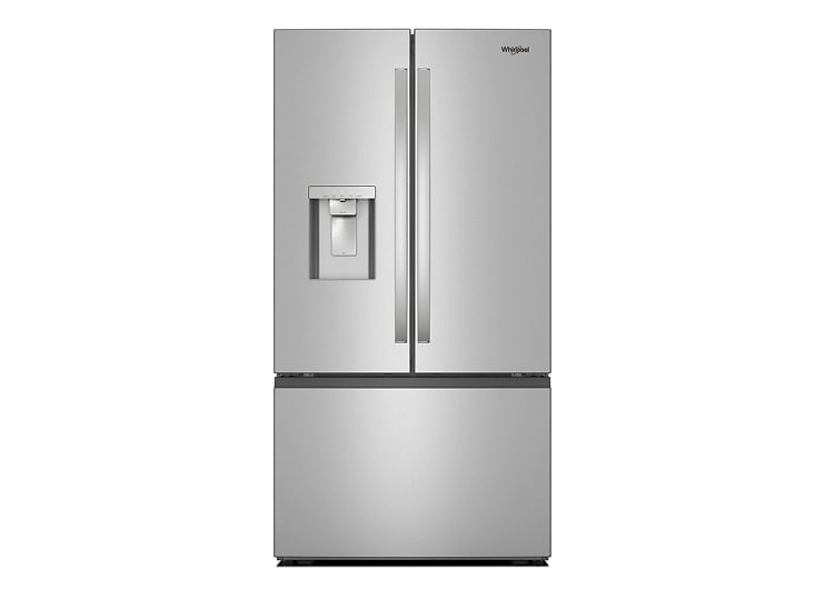 A Whirlpool® 36" French Door Refrigerator