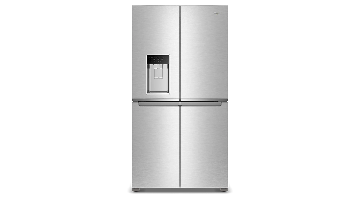 A Whirlpool® Four Door Refrigerator