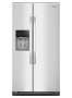A Whirlpool® Side-by-Side Refrigerator