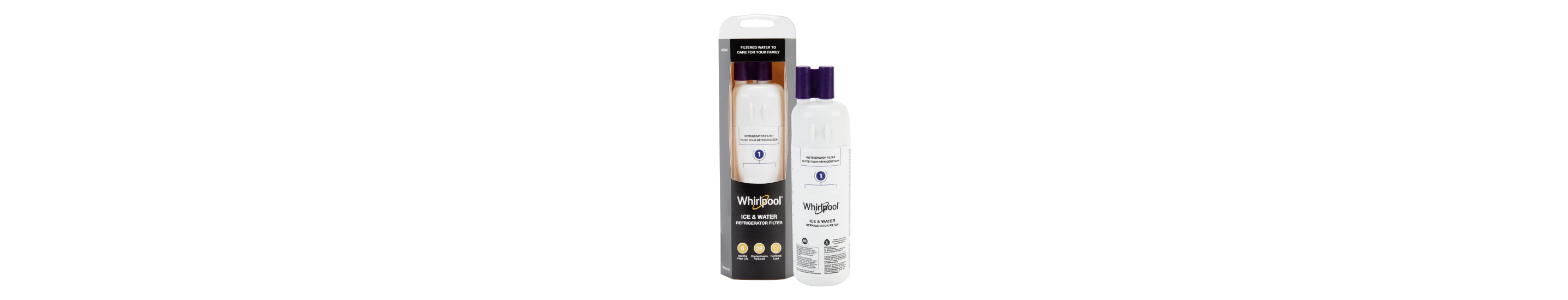 Whirlpool® water filter 1.