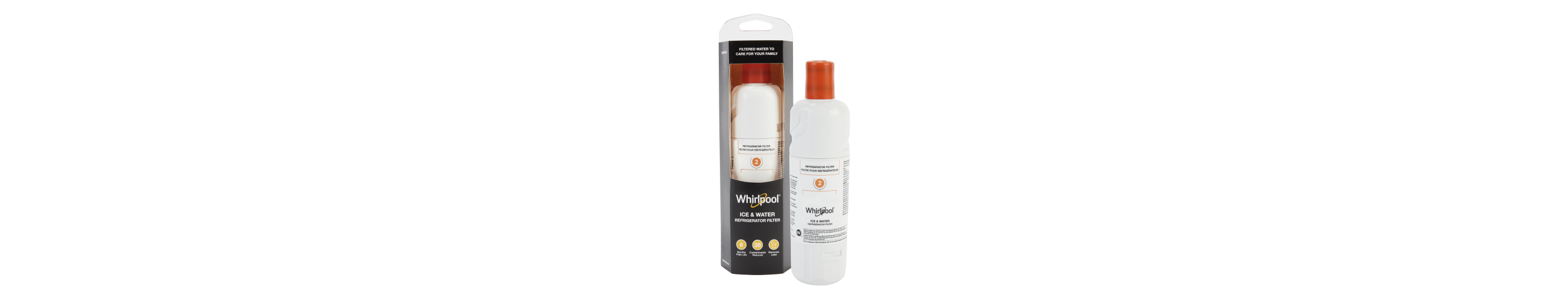Whirlpool® water filter 2.