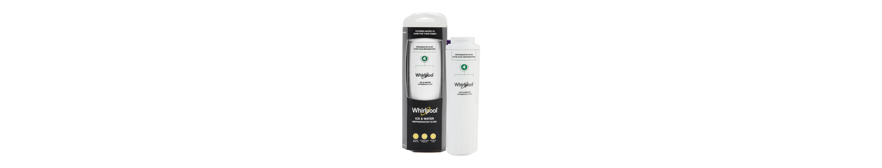 Whirlpool® water filter 4.