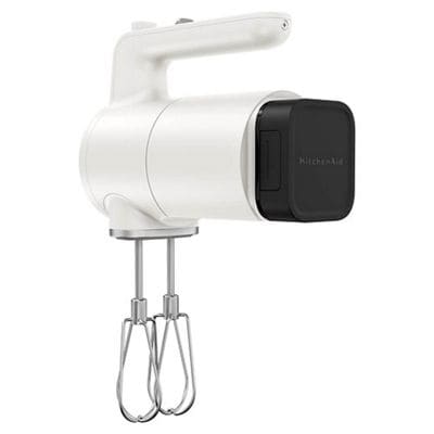 Kitchenaid Hand mixer 5KHMR762PL Porcelain White Back
