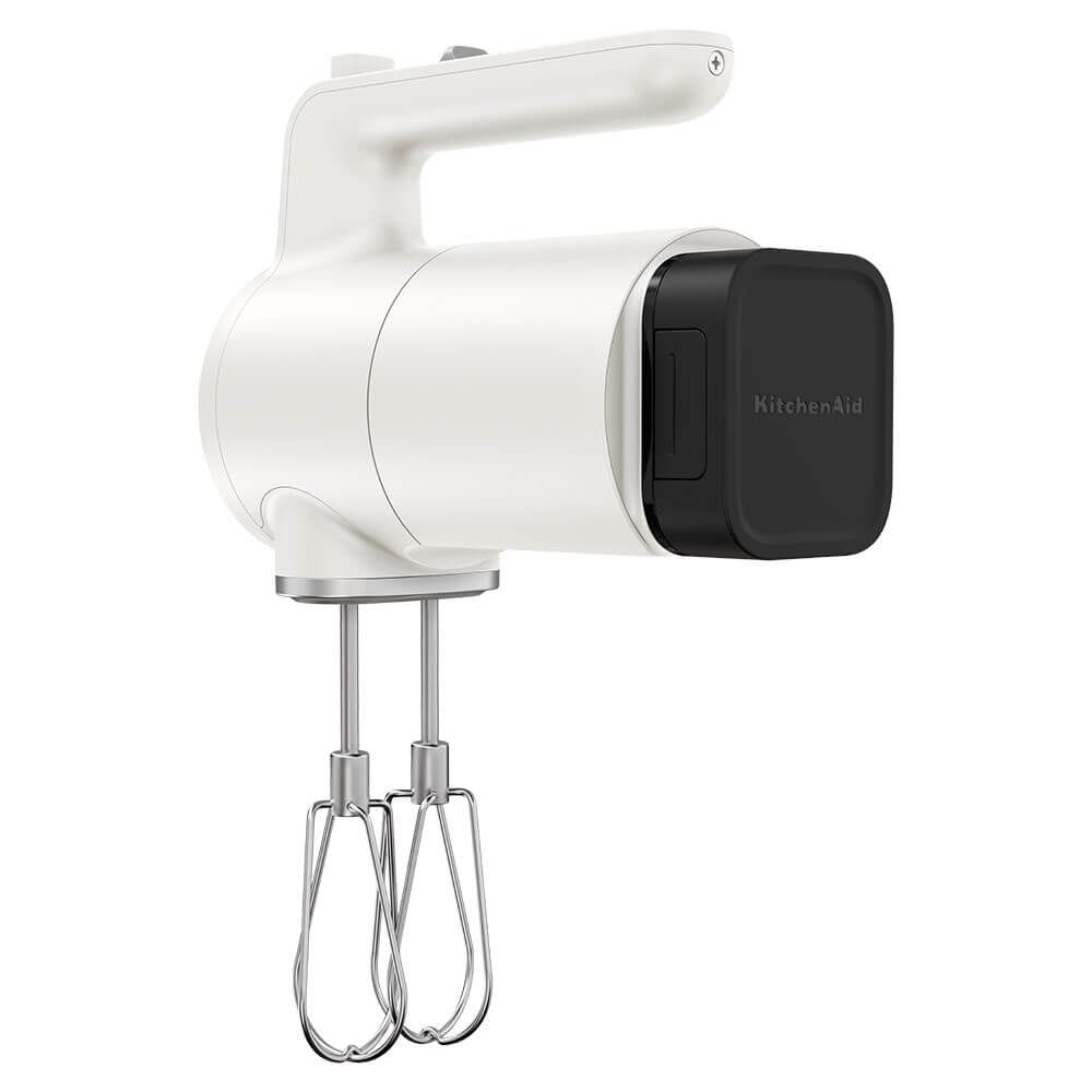 Kitchenaid Hand mixer 5KHMR762PL Porcelain White Back