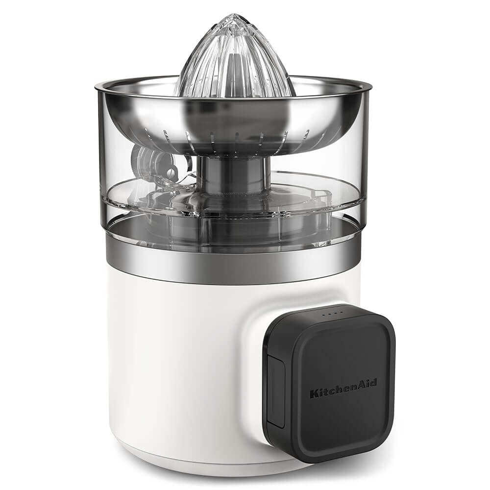 Kitchenaid Juicer squeezer 5KCJR161PL Porcelain White Back