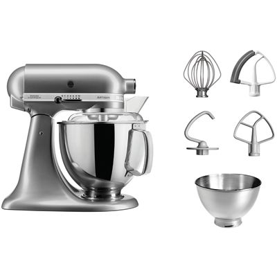 Kitchenaid Food processor 5KSM175PSECU Plata moldeado Box
